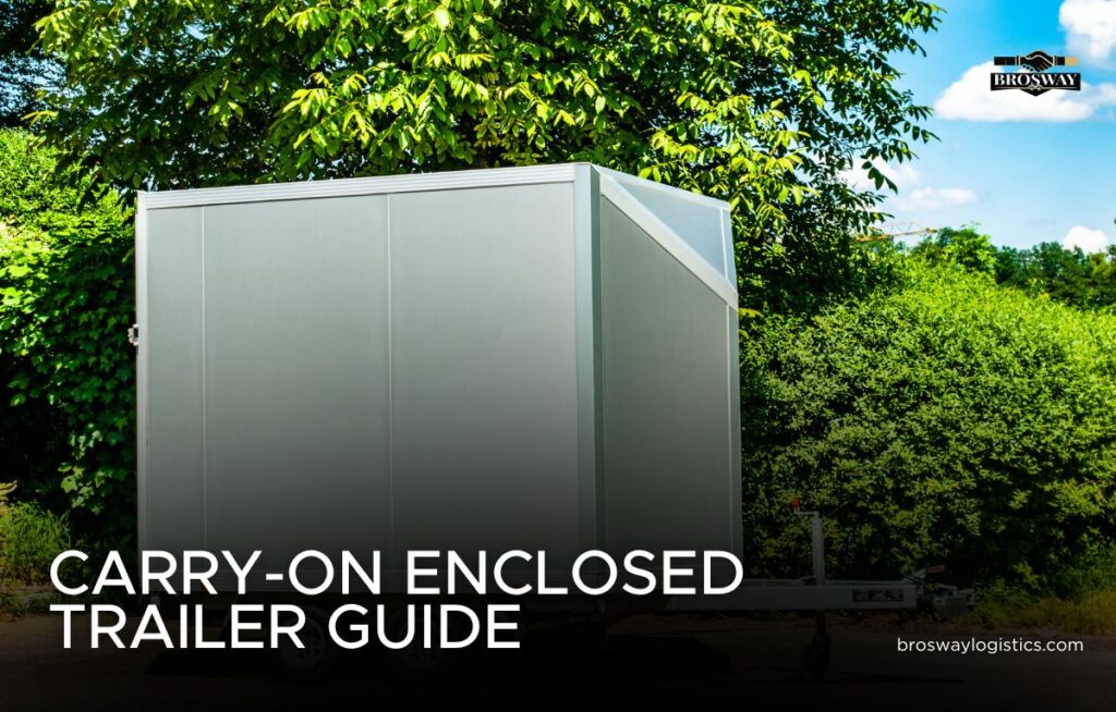 carry-on enclosed trailer guide