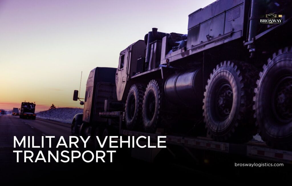 military vehicle transport