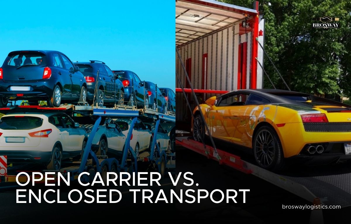 open carrier vs enclosed transport